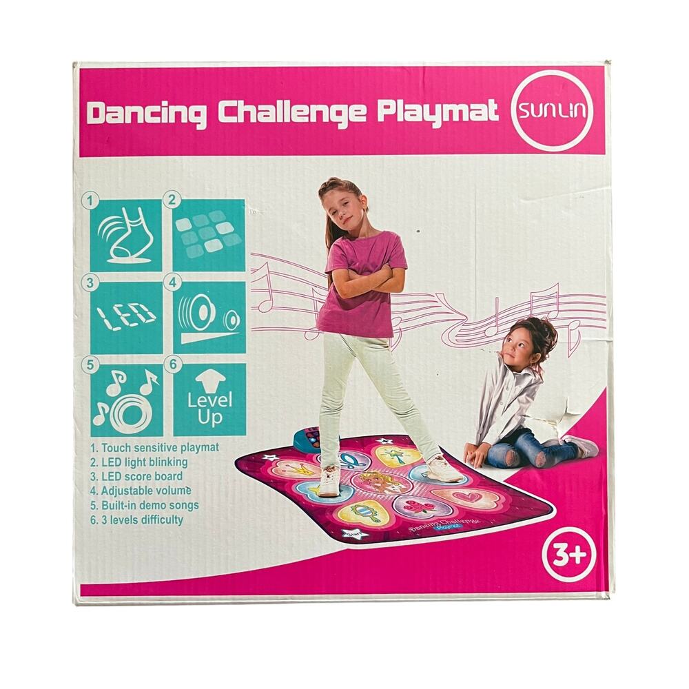 SUNLIN Dancing Challenge Playmat – Dance Mixer Rhythm Step Playmat
